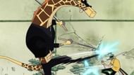 Kaku's Four Sword Style as seen in One Piece (Image via Toei Animation)